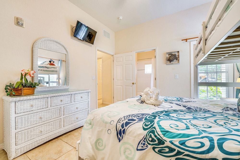 8 Mi to Disney: Family Condo in Walkable Resort!