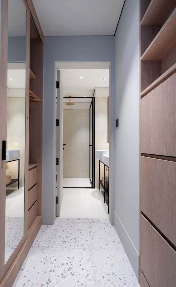 Modern Studio at Upside Living With Burj Views - Business Travelers