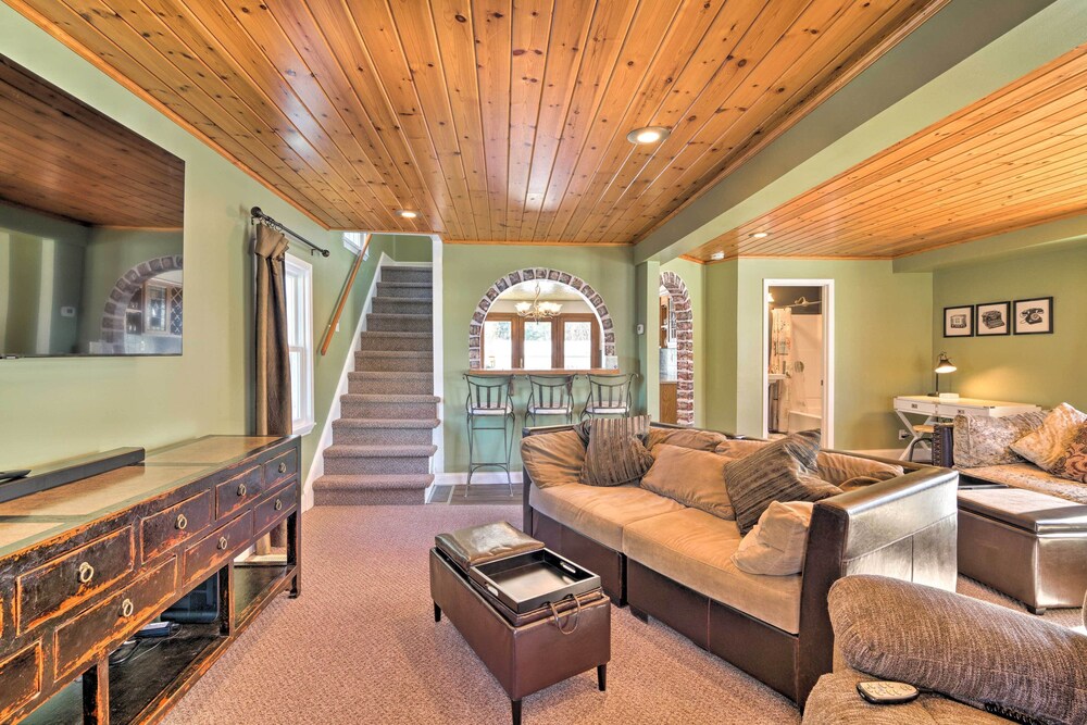 Lake Chautauqua Home < 1/2 Mile to Town & Water view 4