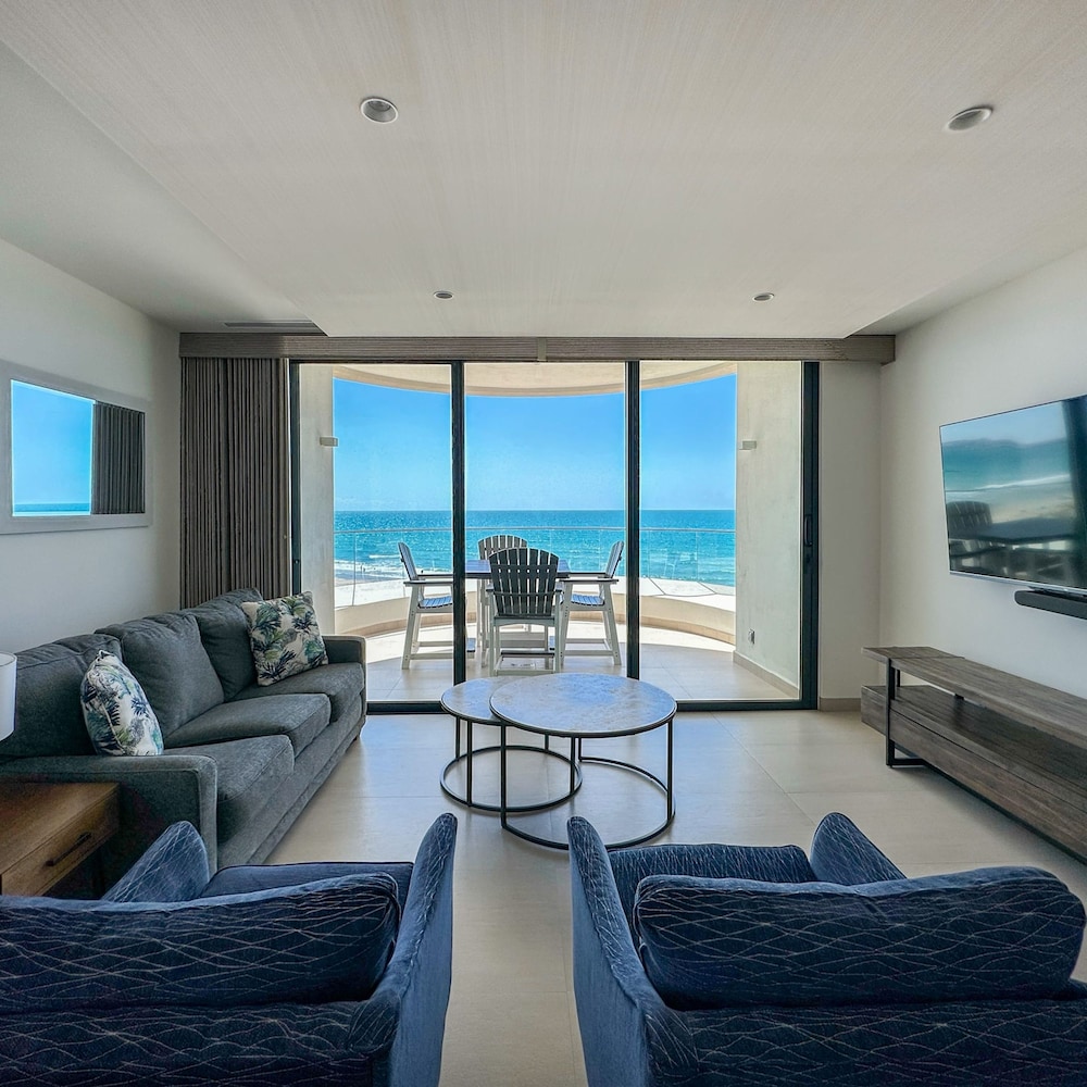 Brand-new Modern 2BR Gem on Iconic Sandy Beach