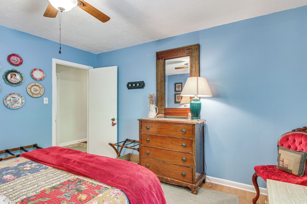 136 Private Acres: Lakefront Aiken County Home!