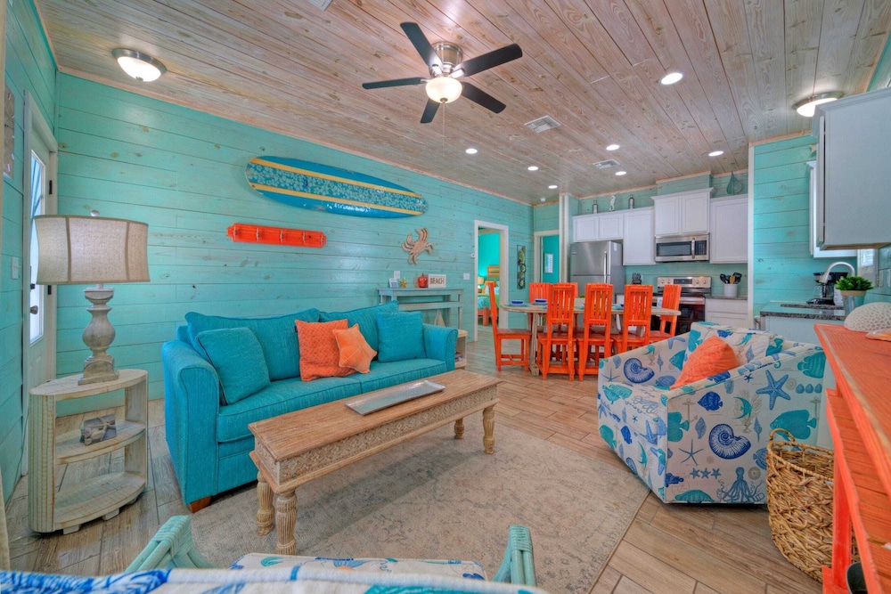 Family-friendly Beach Home w/ Pool, Porch + Beach Access Surf Station by Avantstay