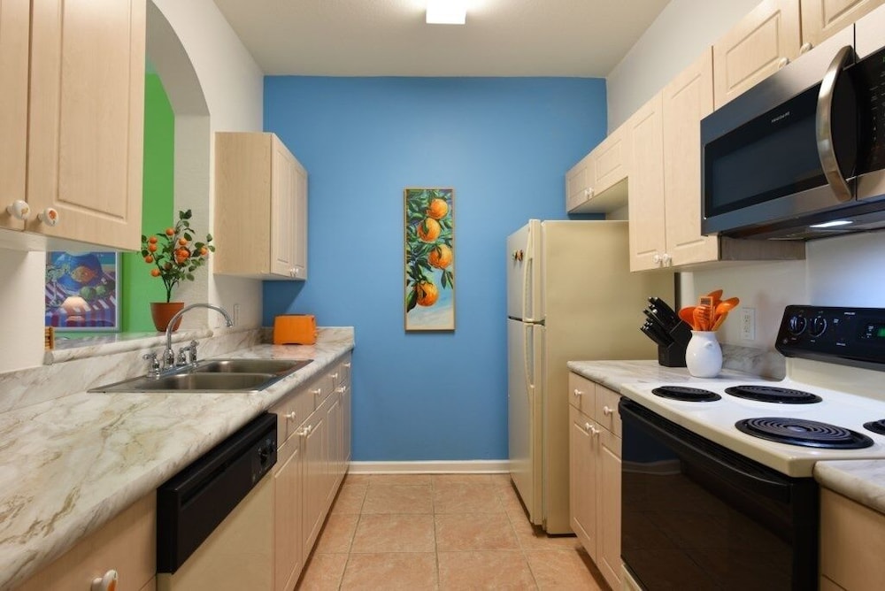 3br Condo In Windsor Palms Resort Near Disney 3 Bedroom Condo