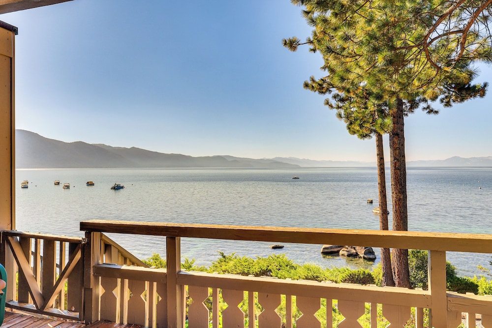 Lake Tahoe Gem w/ Furnished Deck & Water Views!