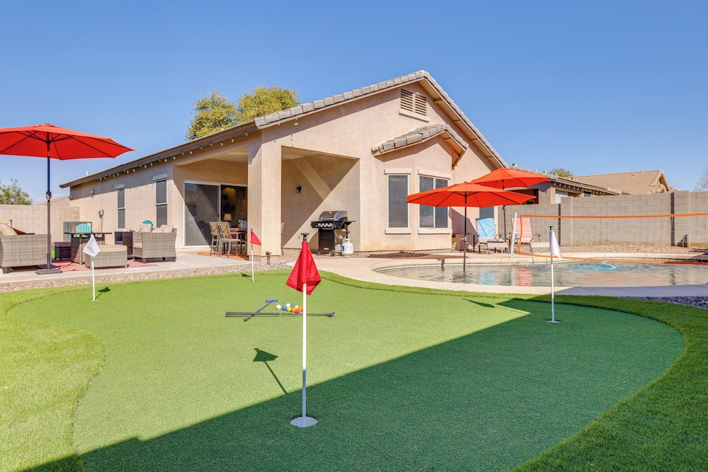 Avondale Home w/ Heated Pool & Putting Green!