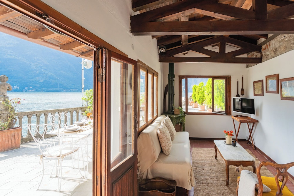 Terrace on Orrido di Nesso Waterfall by Rent all Como