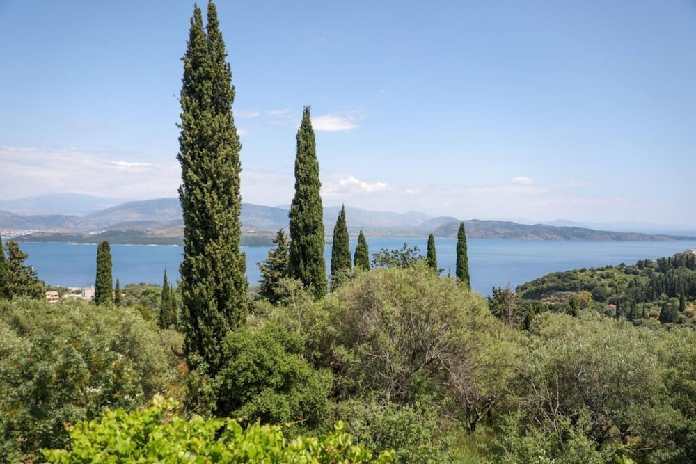 Sinies Stone Cottage - NE Corfu view 2