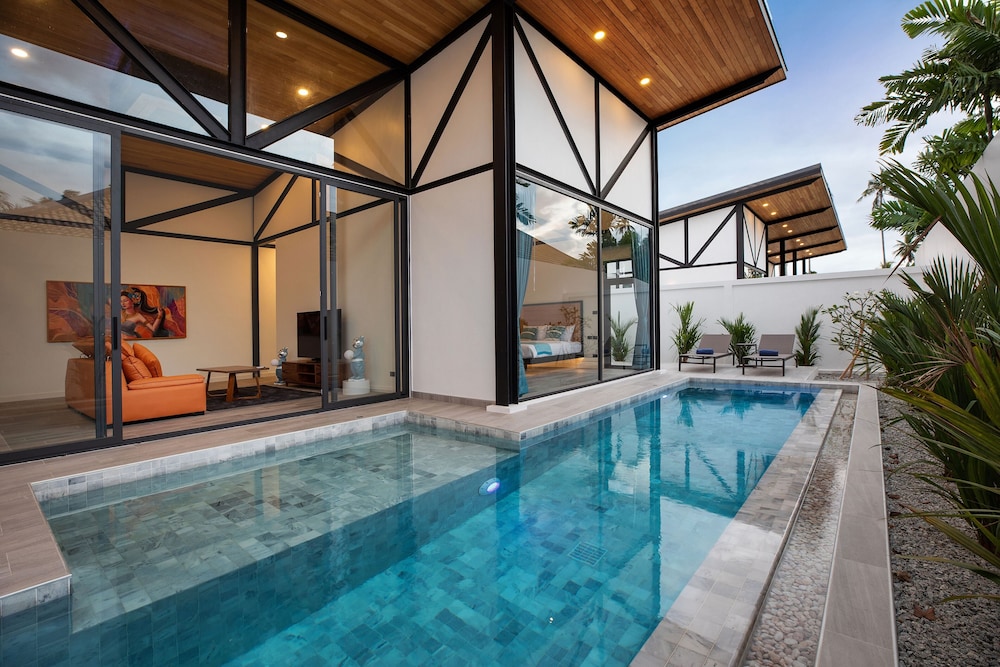New 19m Eco Pool Villa Sunset Garden 10