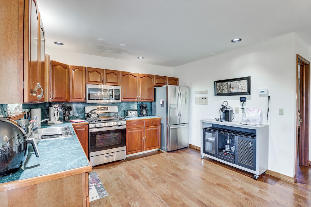 Lake-view Gem w/ Game Room in Long Pond!