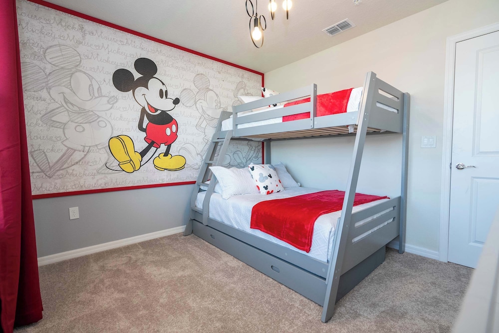 Luxury Private Pool & Themed Rooms Close To Disney 1282