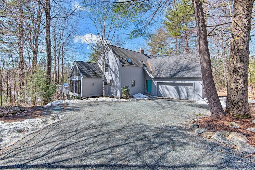 Wooded Waterfront Grantham Home < 10 Mi to Ski! view 5