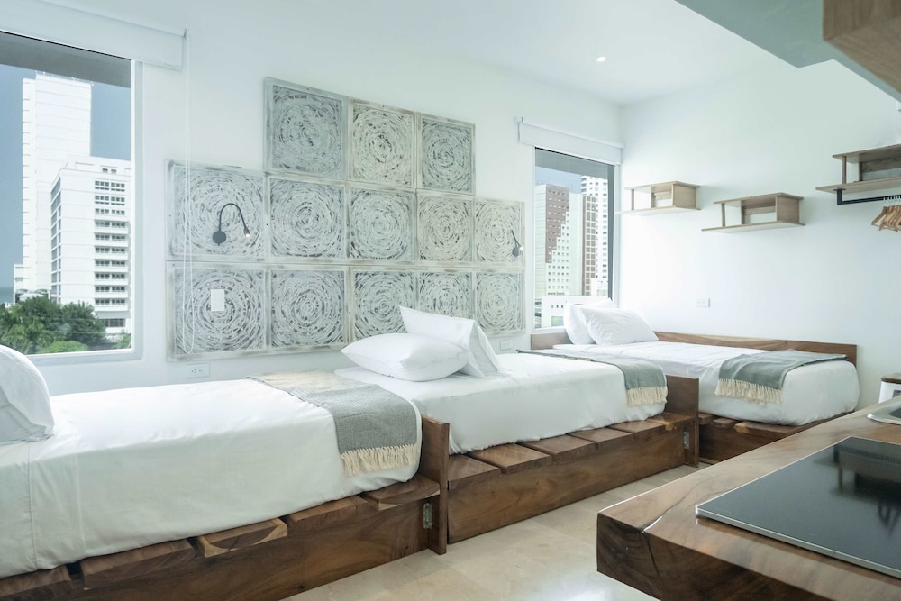 w Pleasant Loft in the Heart of Bocagrande