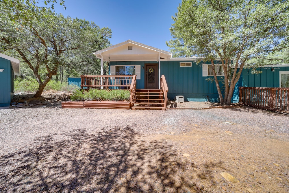 Payson Vacations - 'breezy Pinez Cabin' in Pine w/ Wraparound Deck! - Property Image 1