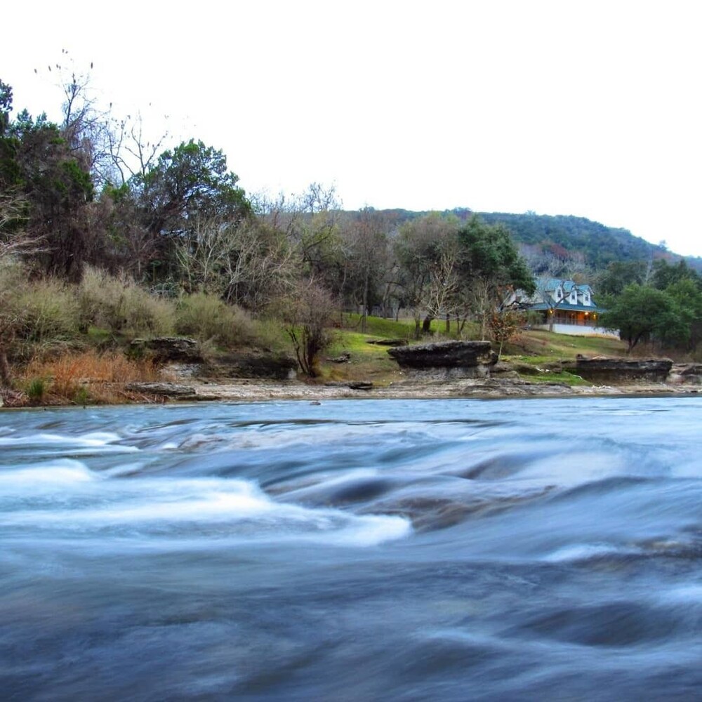 Guadalupe River Rock Retreat 9740 by RedAwning