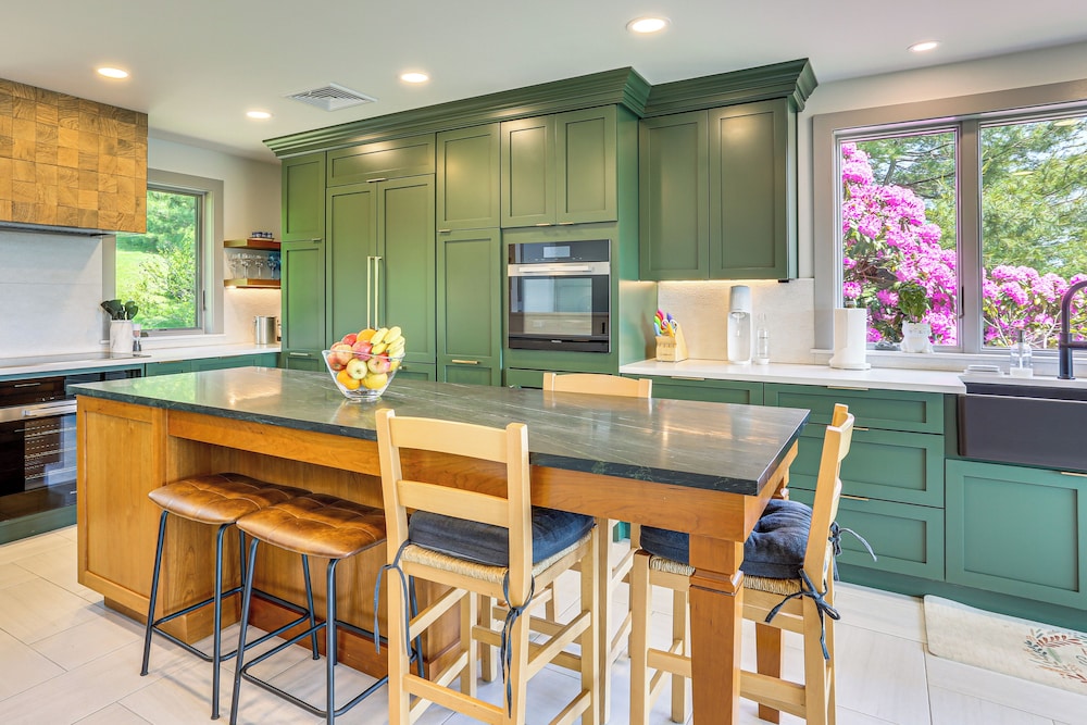 Walk to Bethel Woods: Family Home w/ Deck & Views!