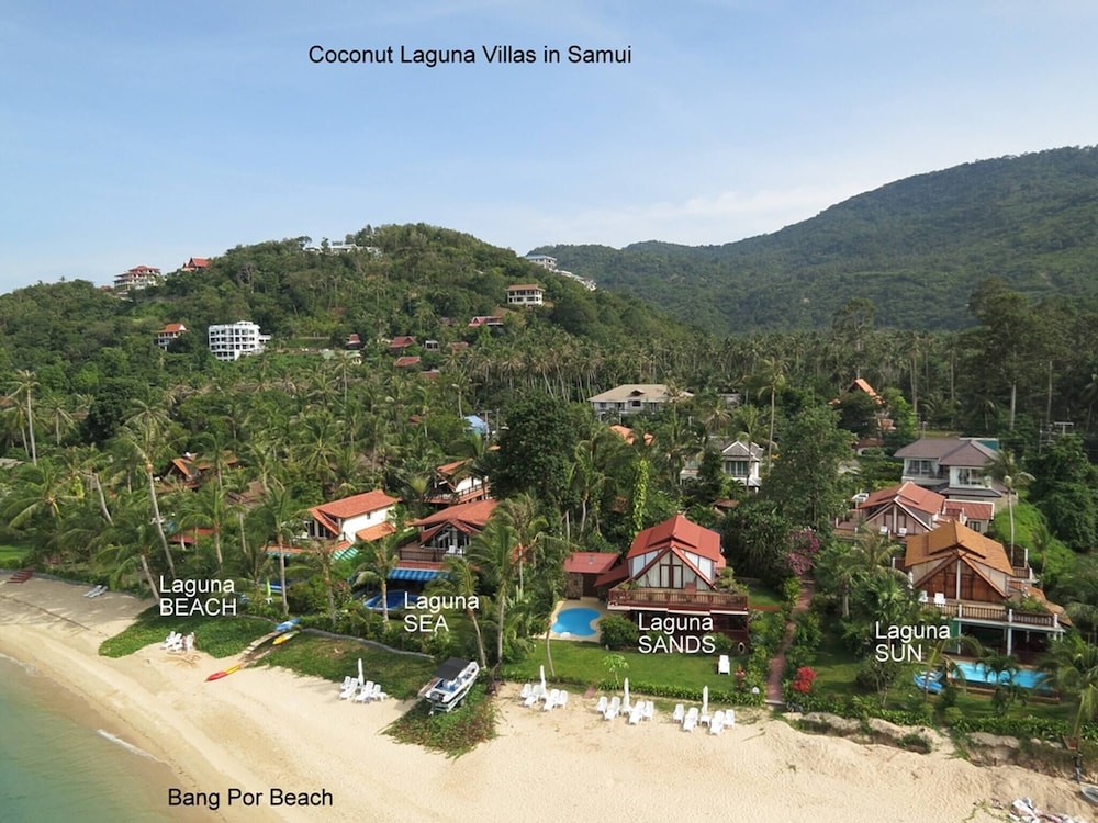 Beachfront Oasis With Private Pool and Jacuzzi on Samui's Bang Por Beach