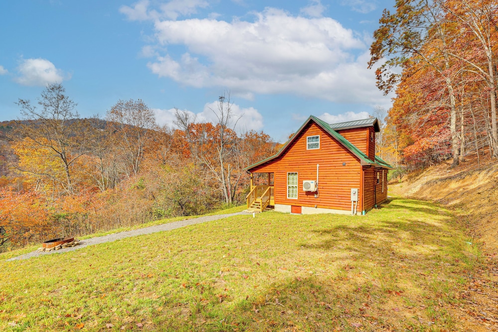 Hike & Fish: Marlinton Cabin w/ Fire Pit & Views! view 5