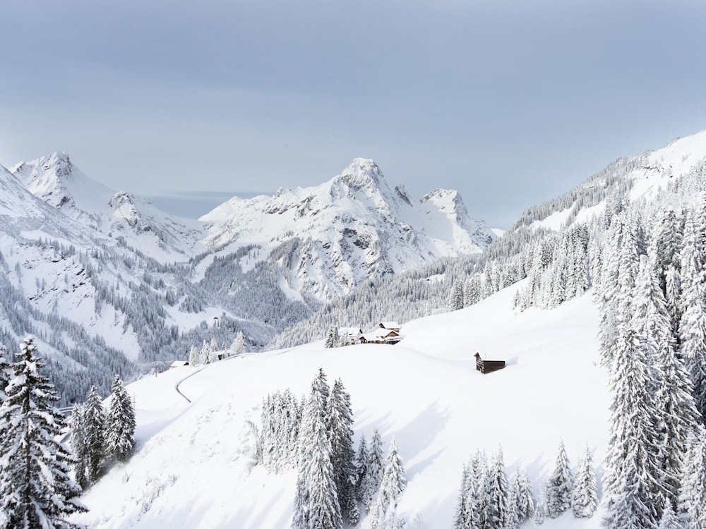 Apartment in Schrocken Near ski Area