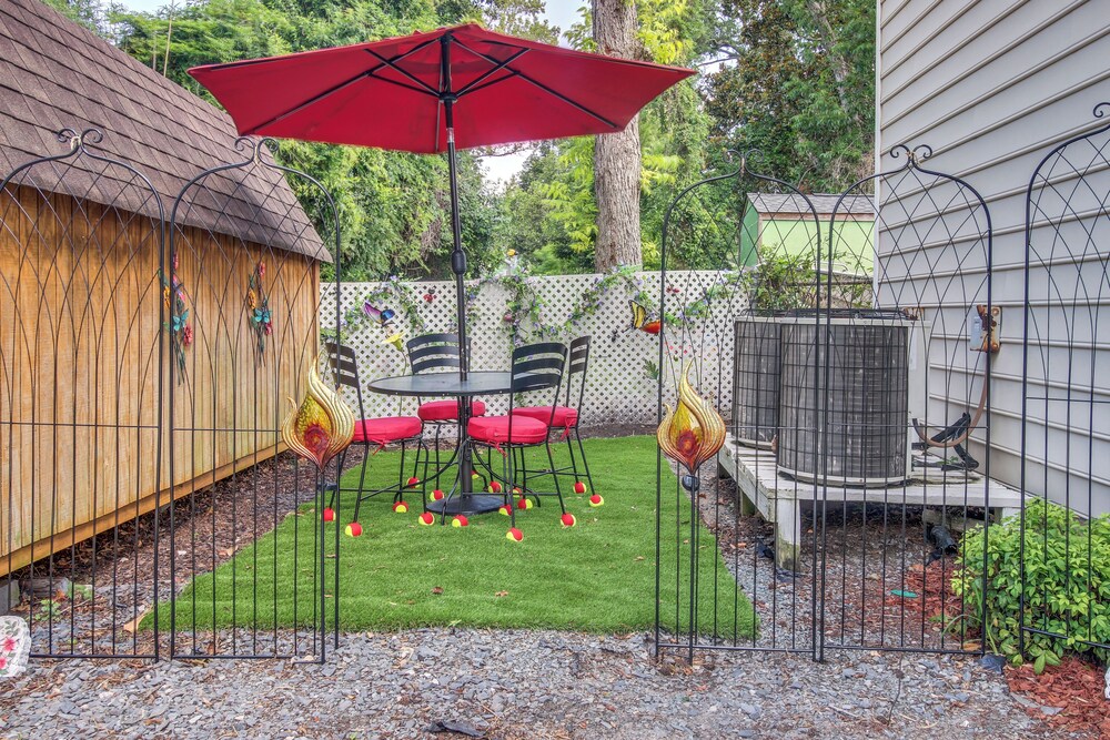 Private Patio: Cargo District, Dtwn Wilmington Apt