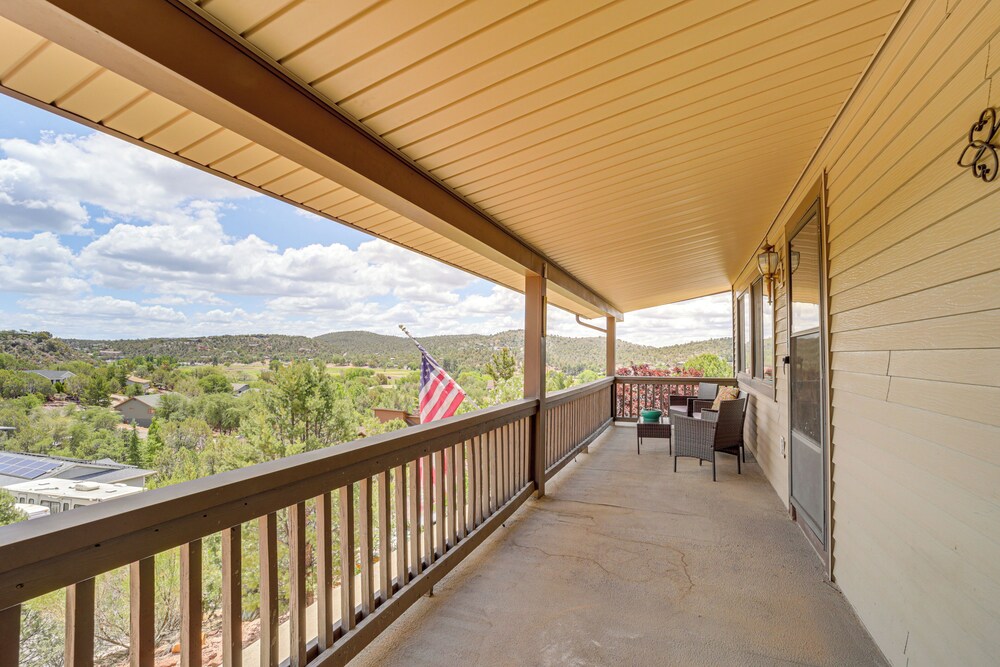 Mtn & Golf Course Views: Payson Retreat!