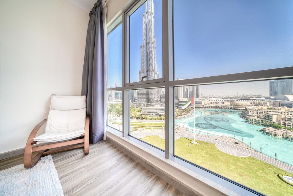 Upscale 2BR w Burj Khalifa Fountain Views