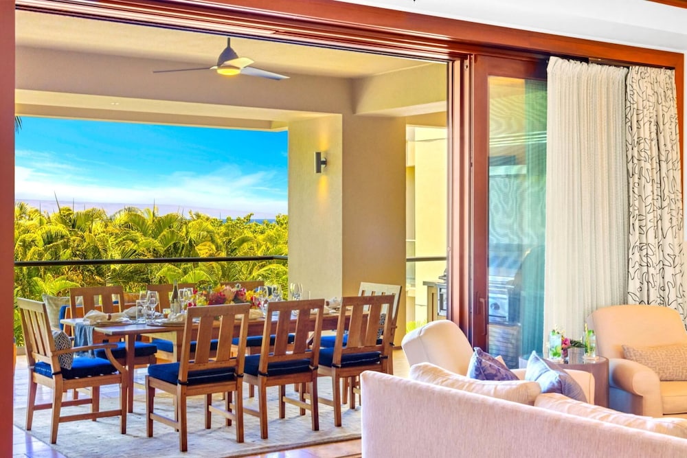 KBM Resorts Free CAR Luxury Oceanfront Villa at Montage Kapalua Bay Private Lanai and BBQ Mon-5203