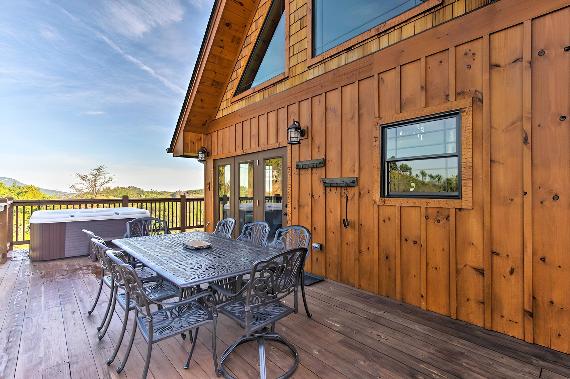 Sevierville Cabin w/ Game Room, Hot Tub & Theater! view 5