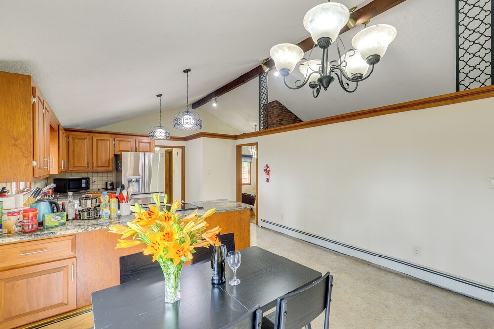 Peek-a-boo Lake Views & Yard: Windham Home