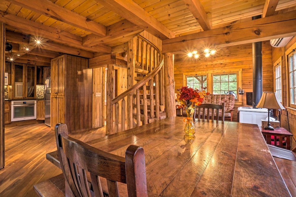 Titusville Vacations - Scenic Log Cabin With Fire Pit  Stocked Creek! - Property Image 12