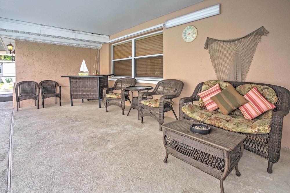 Tropical Cape Coral Home w/ Private Dock on Canal!