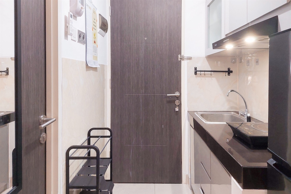 Fully Furnished Studio With Mezzanine Bed At Serpong Garden Apartment