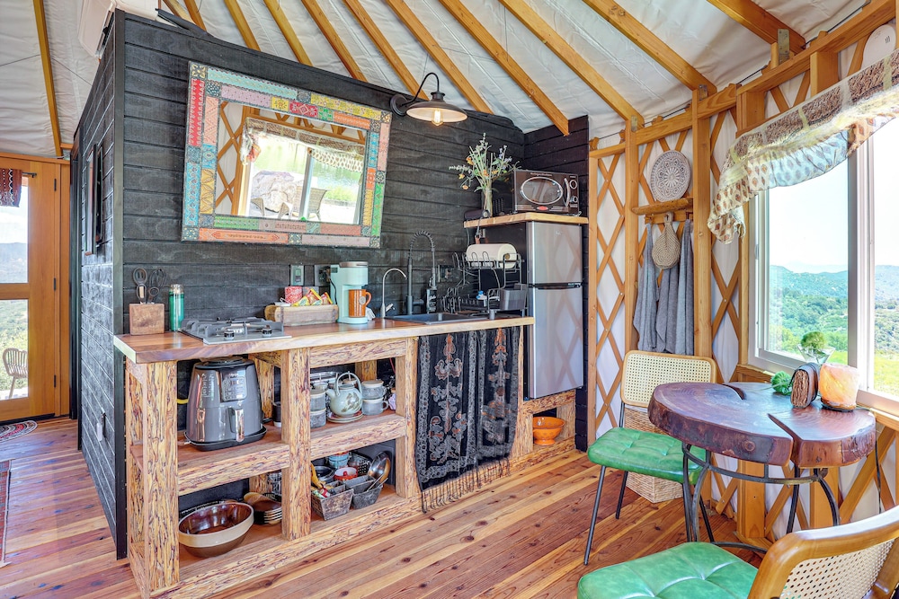 Mystical Mongolian Yurt in Fallbrook w/ Views!