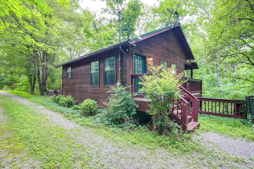 9 Mi to Dollywood: Secluded Cabin w/ Hot Tub! view 5