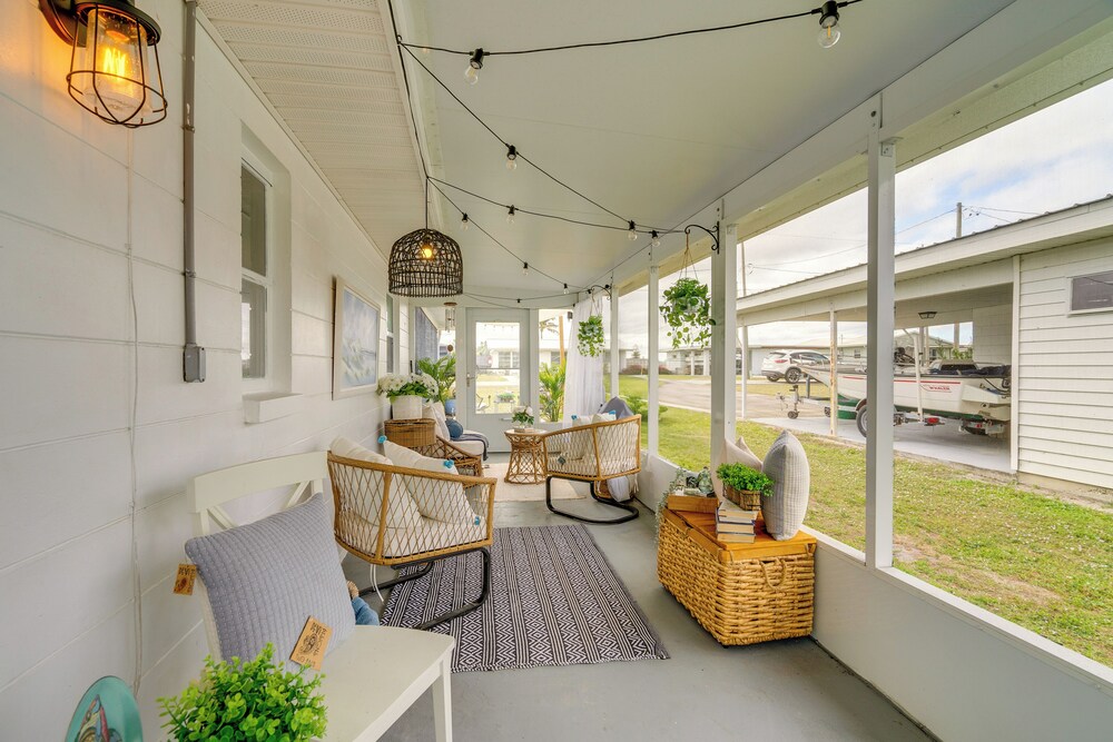 Patio, Dock & Views: Waterfront Punta Gorda Gem!