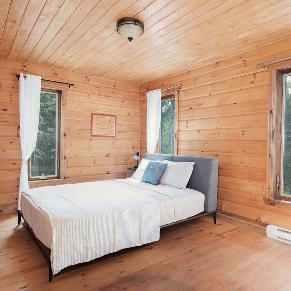 Chalet Bonheur -spa in Nominingue
