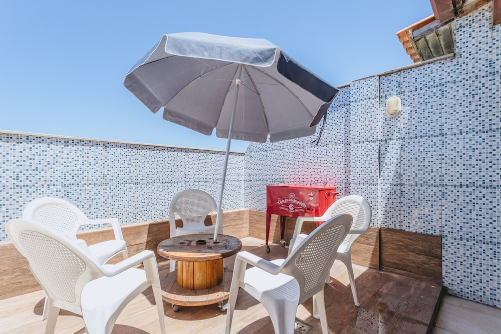 Cobertura a 150m do mar com Churrasqueira e Wi-fi