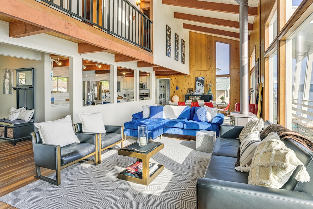 Decks & Views: Waterfront Shelton Home