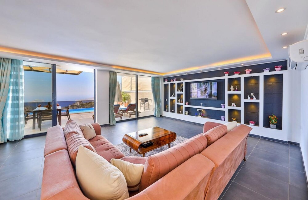 Villa With Pools Jacuzzi and Sauna in Kalkan view 4