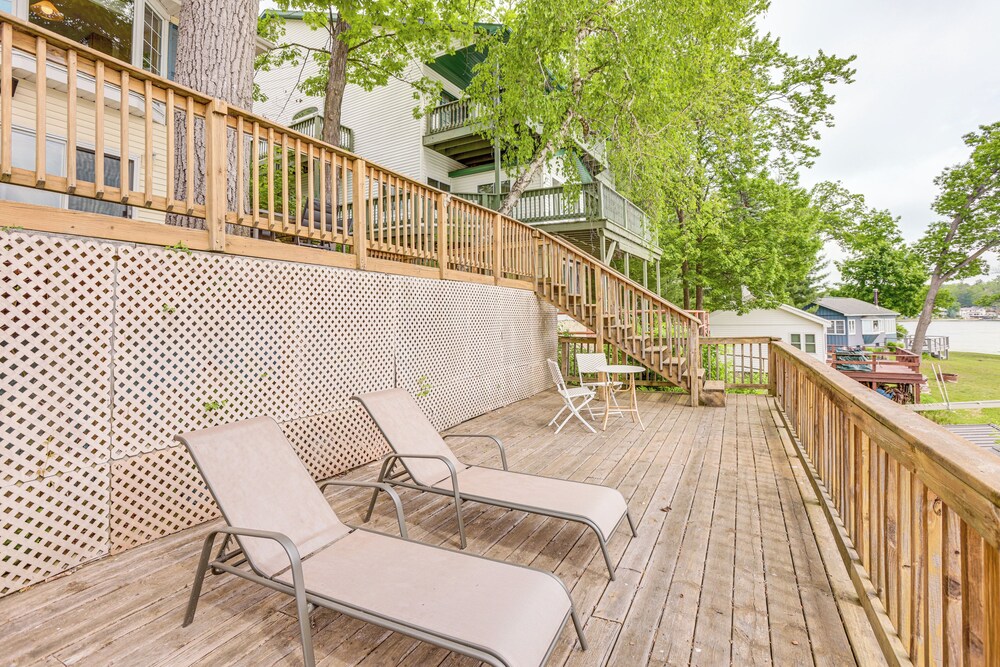 Dock + Views: Scenic Lakefront Escape in Harrison