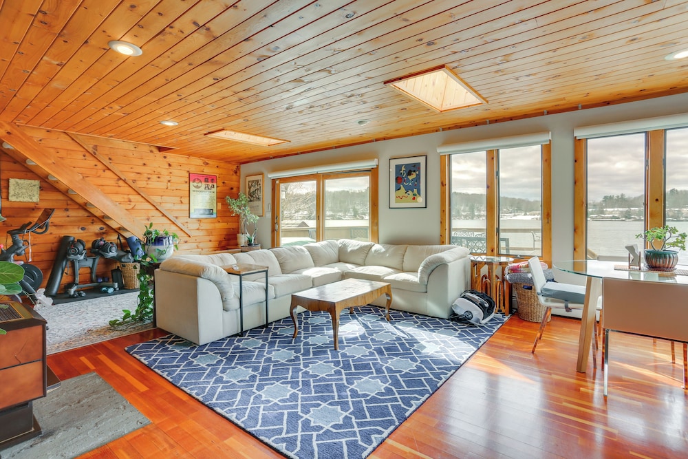 Swim, Hike & Ski: Waterfront Home in White Lake!
