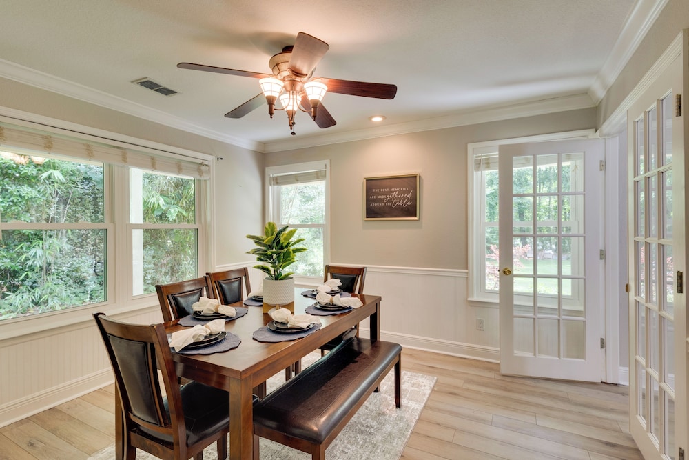 Waterfront Home w/ Fishing Dock in Tallahassee!