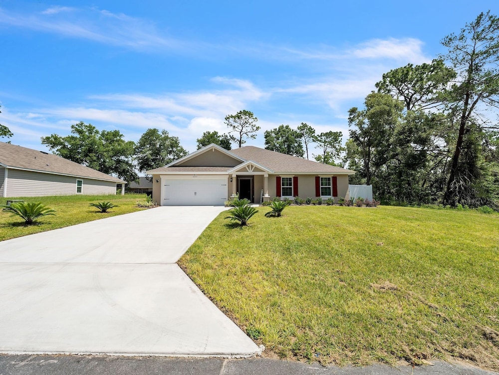 Bright & Charming 4br Home In Ocala 4 Bedroom Home