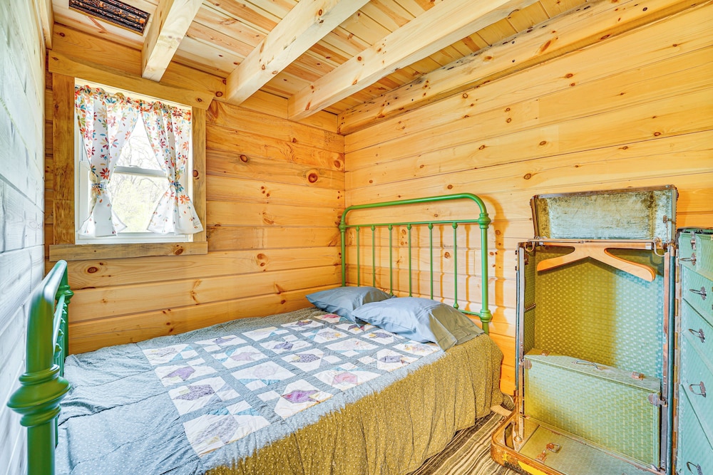 'fins & Flowers' Lewiston Cabin w/ Trout Fishing!