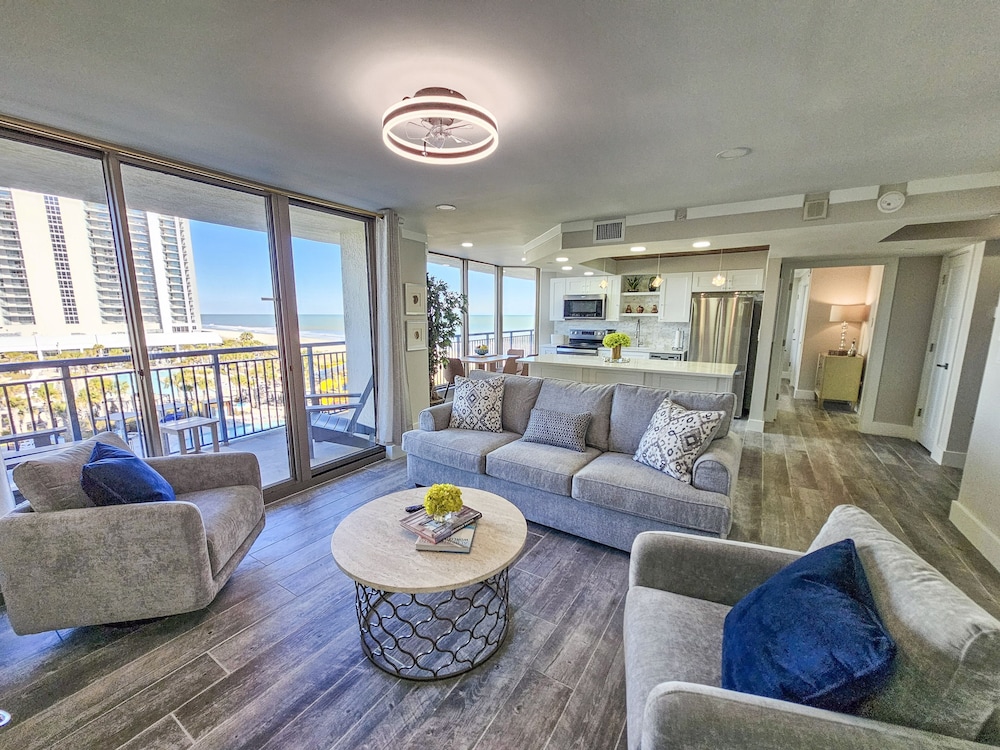 Superbly Updated Ocean View Condo, 303 Brighton, Full Access 3 Bedroom Condo