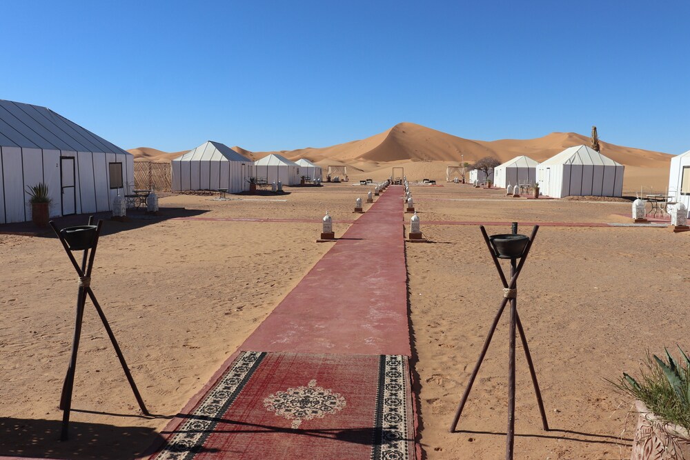 Luxury nomadic tented camp