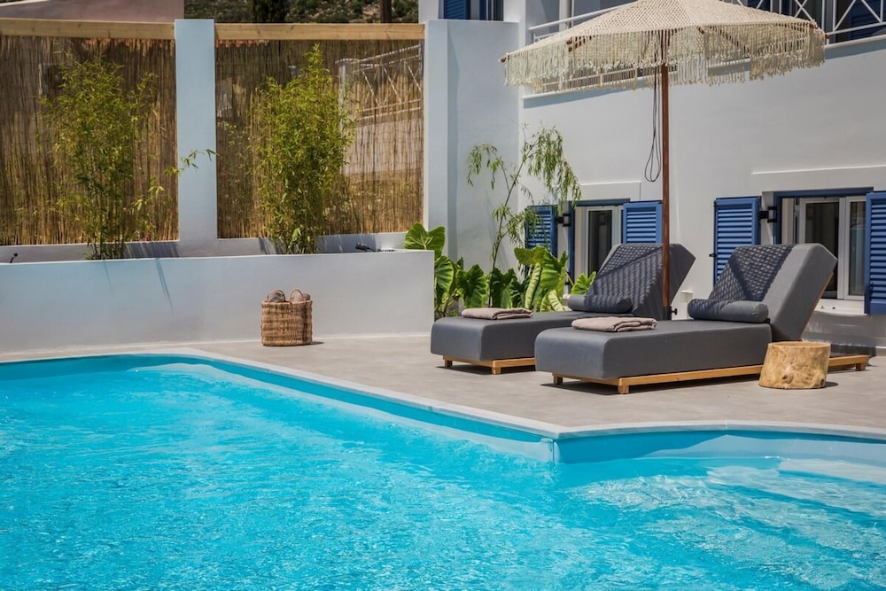 Lourdas White Villa view 2
