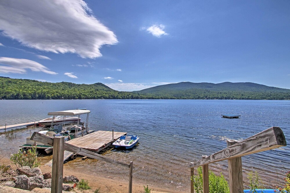 Lakefront Rumney Retreat w/ Shared Dock & Beach!