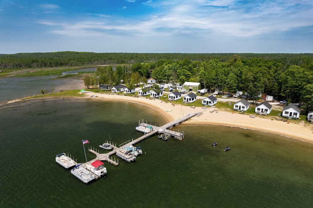 Beach & Dock Access: Upper Peninsula Cabin Retreat