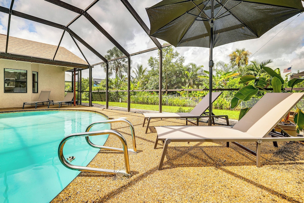 Sleek Family Home w/ Pool & Hot Tub in Fort Myers!