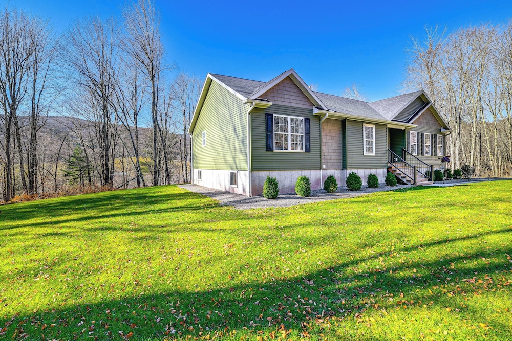 Mountain Views & Brook Access: Home in Arkville!
